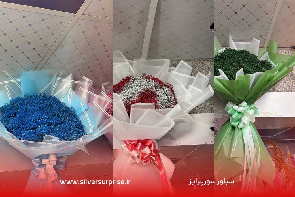 برخی از طرح های دسته گل برای سورپرایز تولد و سالگرد ازدواج